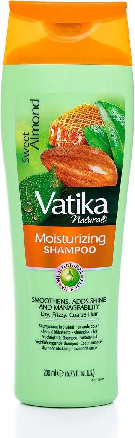 Vatika, Ajurvédský šampon mandlový, 400ml