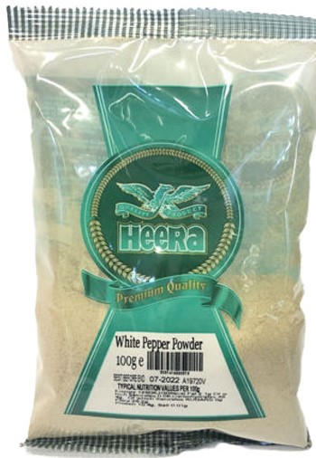 Heera, Pepř bílý mletý, 100g